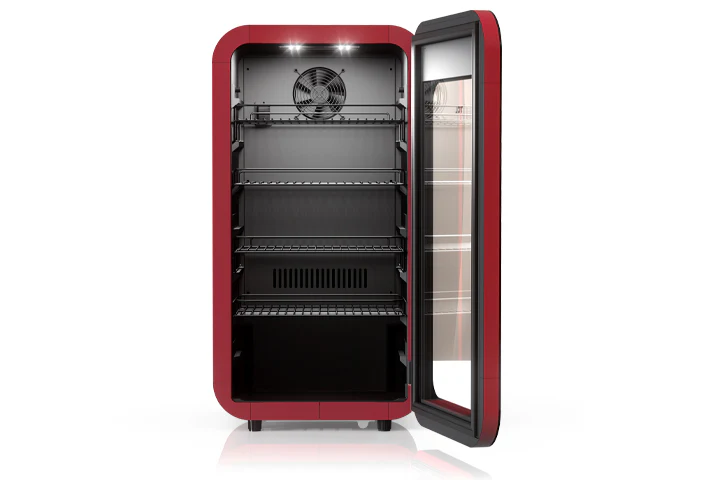 TCL 17.7 Inch 94 Cans Tech-Inspired Showcase Beverage Cooler - BC94L2R - Image 3