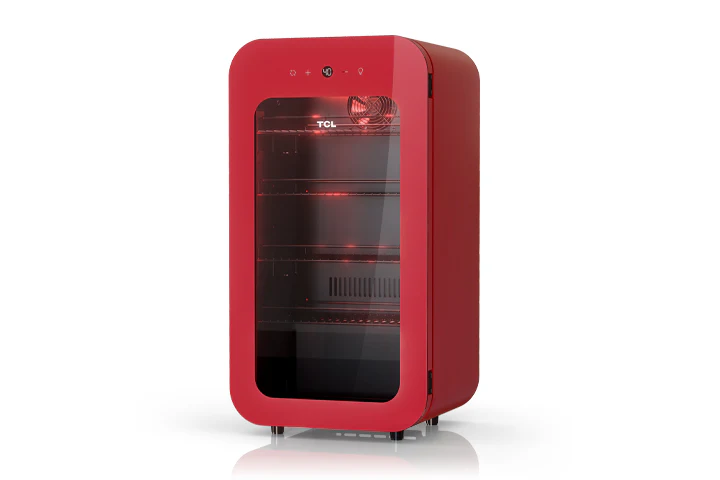 TCL 17.7 Inch 94 Cans Tech-Inspired Showcase Beverage Cooler - BC94L2R - Image 4
