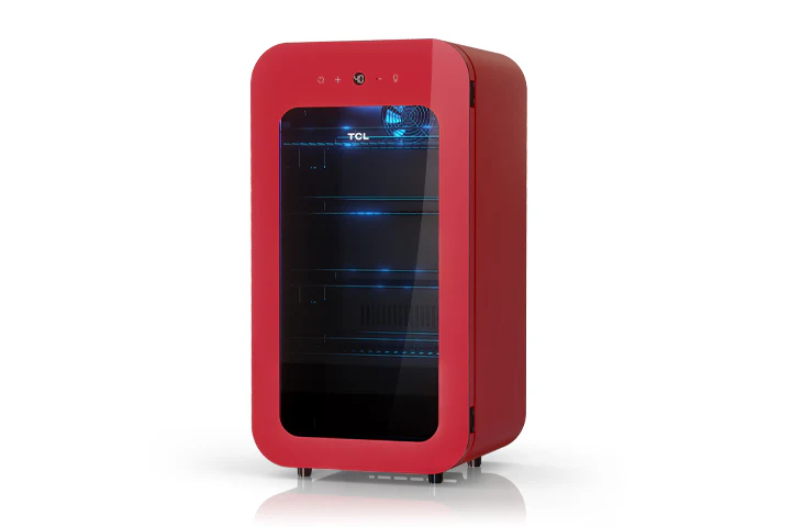 TCL 17.7 Inch 94 Cans Tech-Inspired Showcase Beverage Cooler - BC94L2R - Image 5