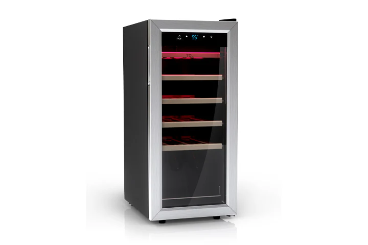 TCL 18 Bottles Single Temperature Zone Free Standing Wine Cooler - WC18L1S - Image 4