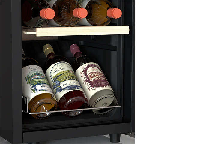 TCL 18 Bottles Single Temperature Zone Free Standing Wine Cooler - WC18L1S - Image 9