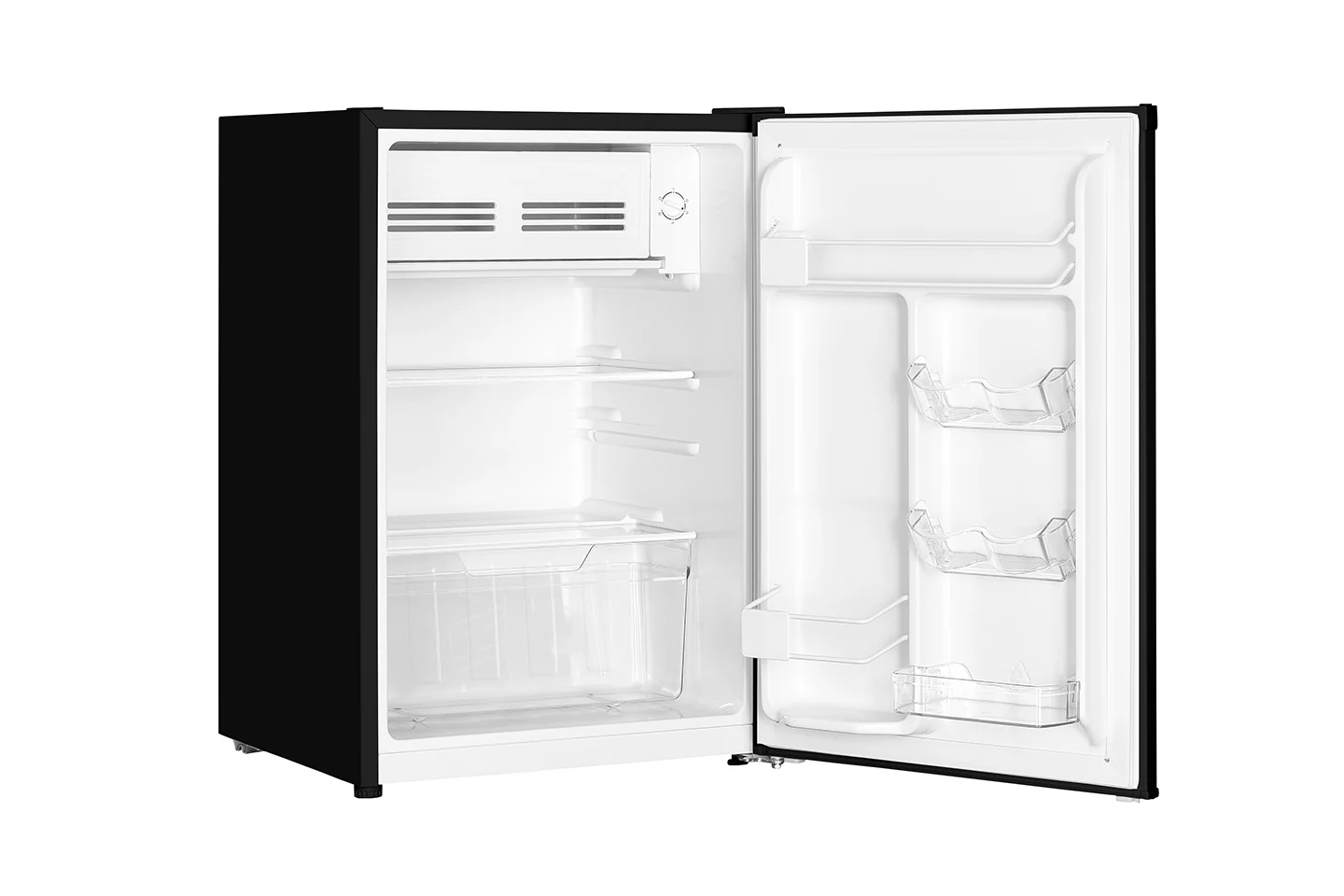 TCL 2.7-cu ft mini fridge with freezer (Black) Energy Star - Image 4