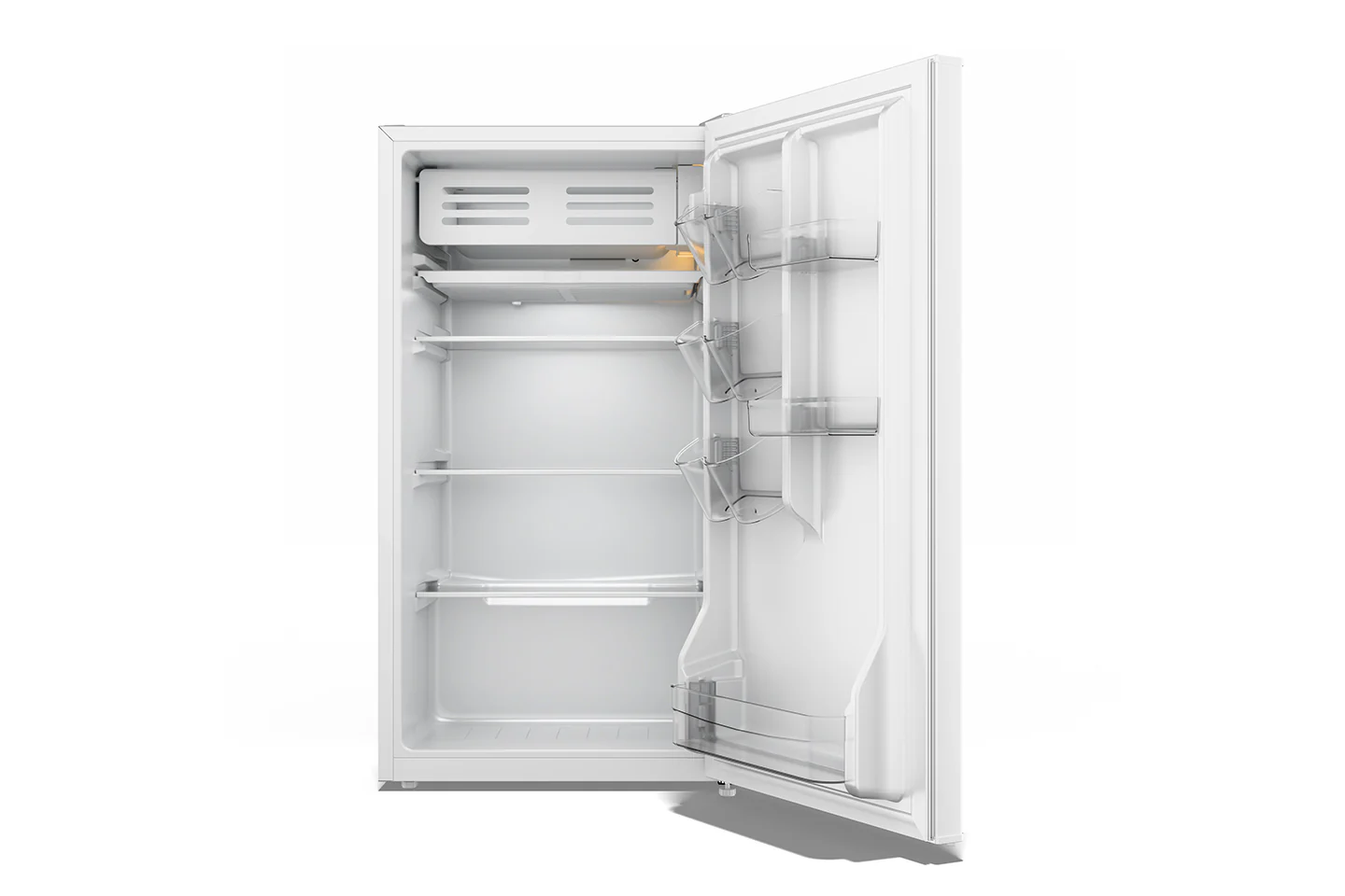 TCL 3.5-cu ft mini fridge with freezer(White)Energy star - Image 6