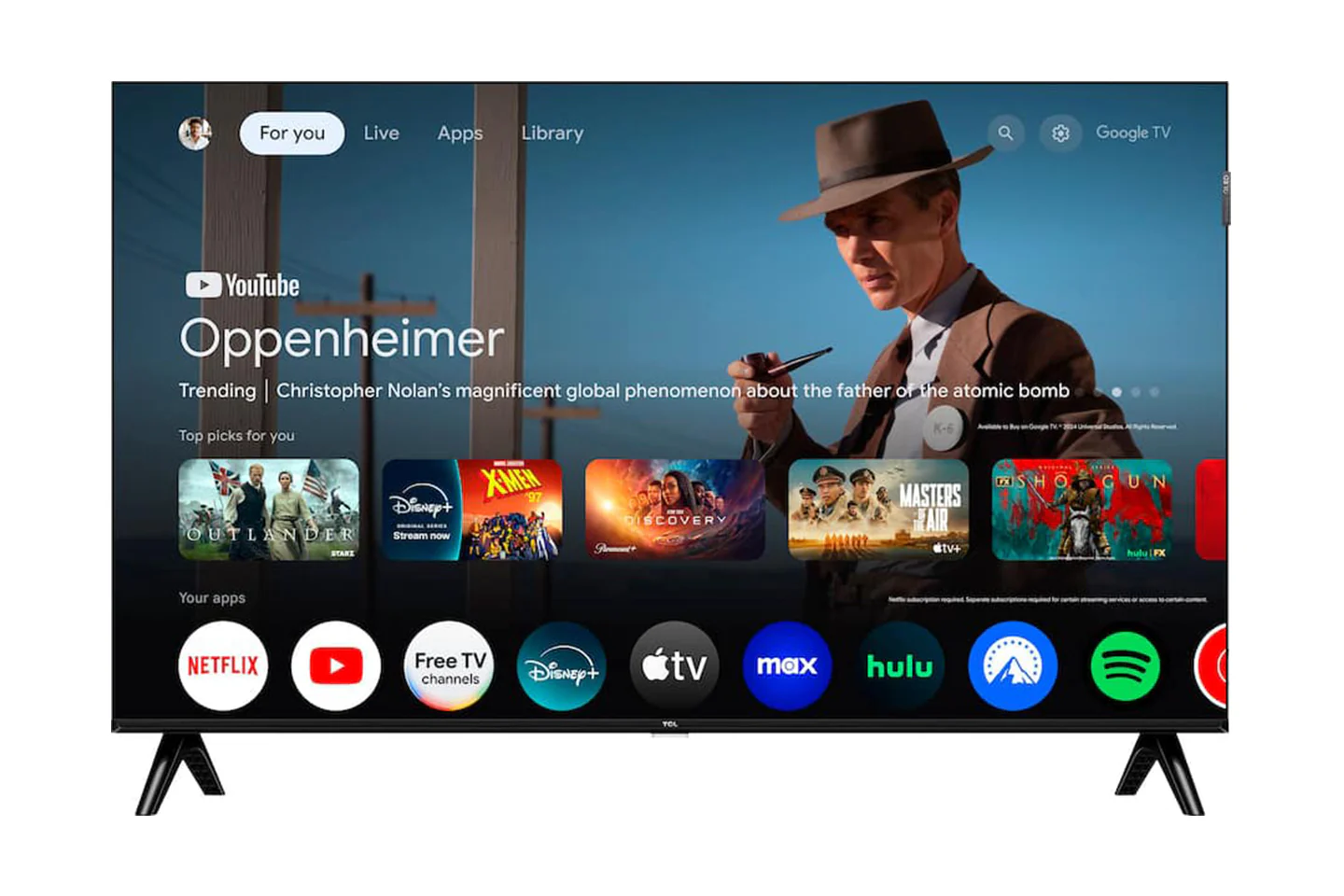TCL 32" Class Q3K Series 1080P FHD QLED Smart TV with Google TV - 32Q3K - Image 4