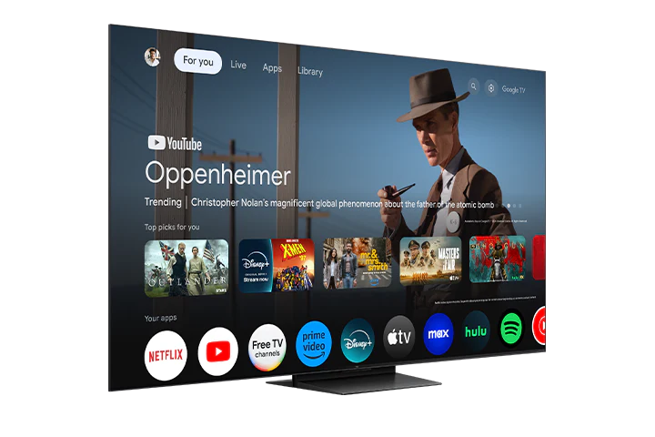 TCL 65" QM7K Series QD-Mini LED QLED 4K UHD Smart TV with Google TV – 65QM7K - Image 12
