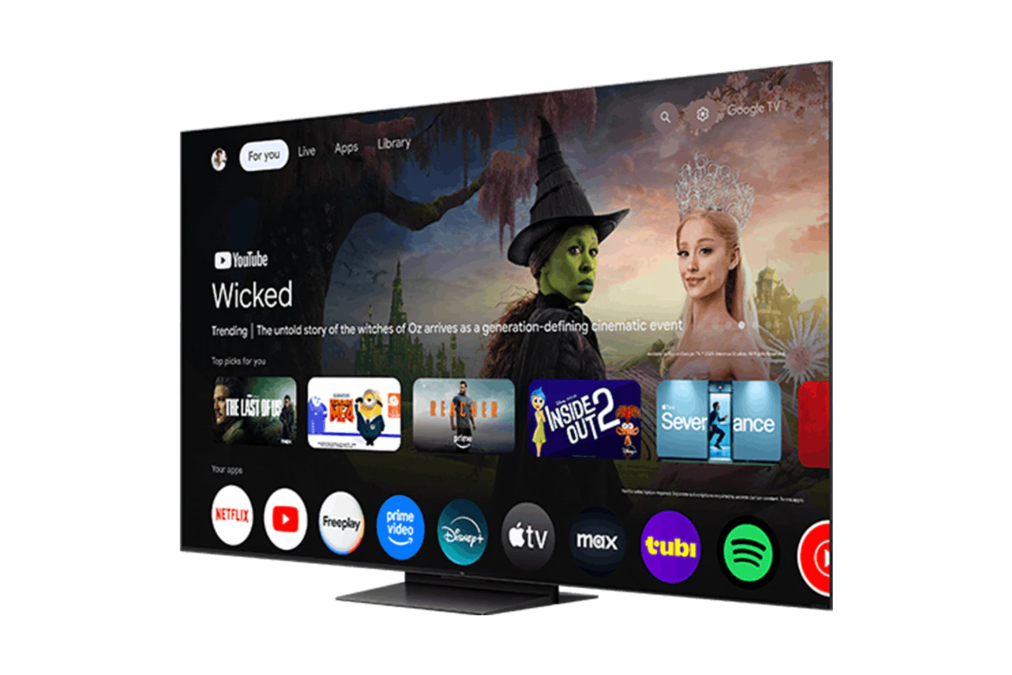 TCL 55" QM7L Series SQD-Mini LED 4K UHD HDR Smart TV with Google TV – 55QM7L - Image 5