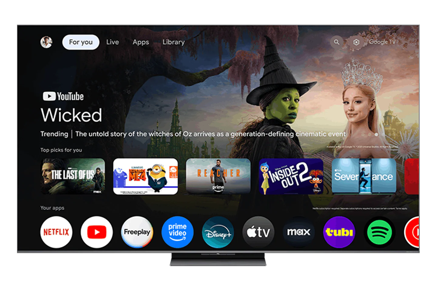 TCL 65" QM8L Series SQD-Mini LED 4K UHD HDR Smart TV with Google TV – 65QM8L - Image 4