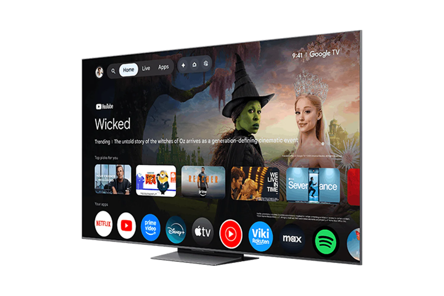 TCL 65" QM8L Series SQD-Mini LED 4K UHD HDR Smart TV with Google TV – 65QM8L - Image 8