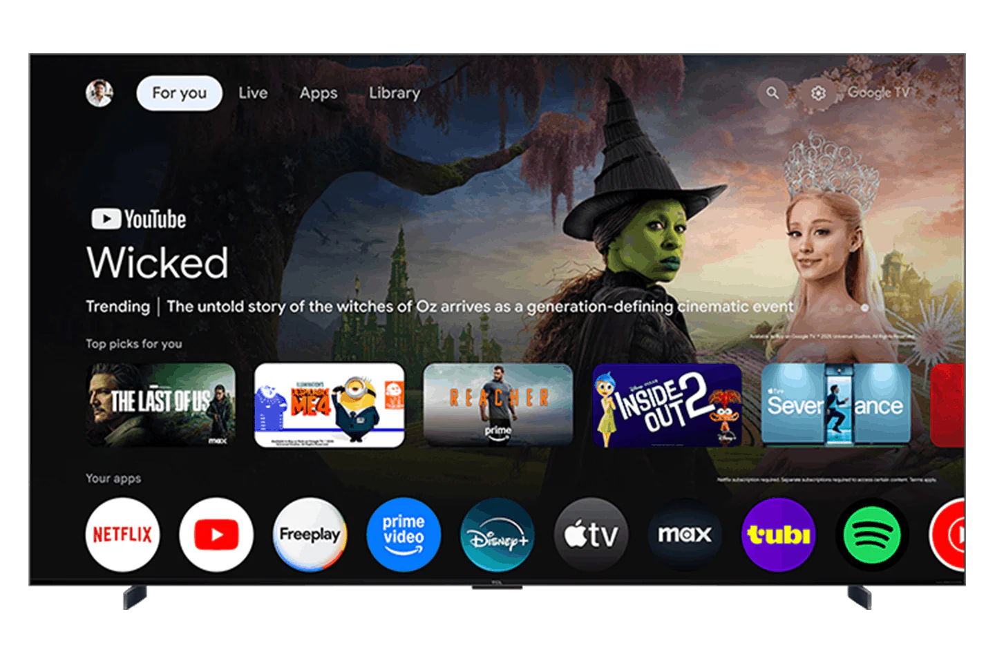 TCL 98" QM7L Series SQD-Mini LED 4K UHD HDR Smart TV with Google TV – 98QM7L - Image 4