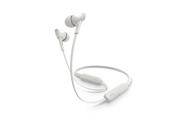 TCL Ash White Wireless In-ear Bluetooth Headphones with Mic - MTRO100BTWT