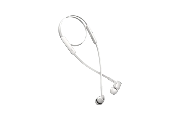 TCL Ash White Wireless In-ear Bluetooth Headphones with Mic - MTRO100BTWT - Image 2