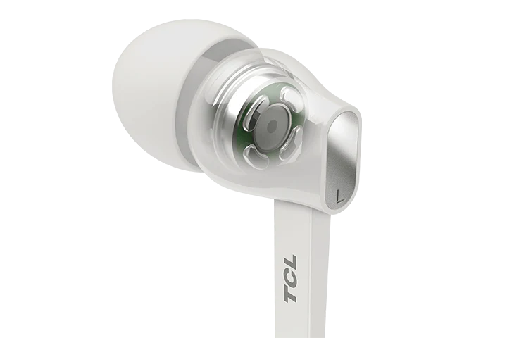 TCL Ash White Wireless In-ear Bluetooth Headphones with Mic - MTRO100BTWT - Image 3