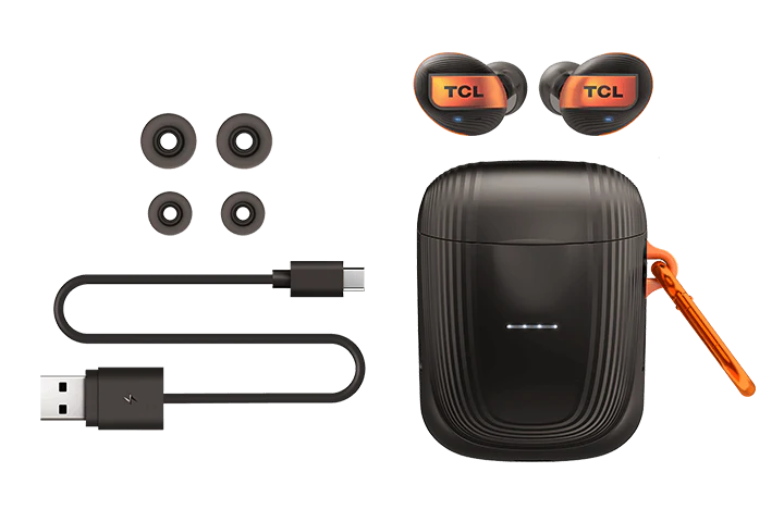 TCL Black True Wireless In-ear Bluetooth Headphones - ACTV500TWS - Image 9