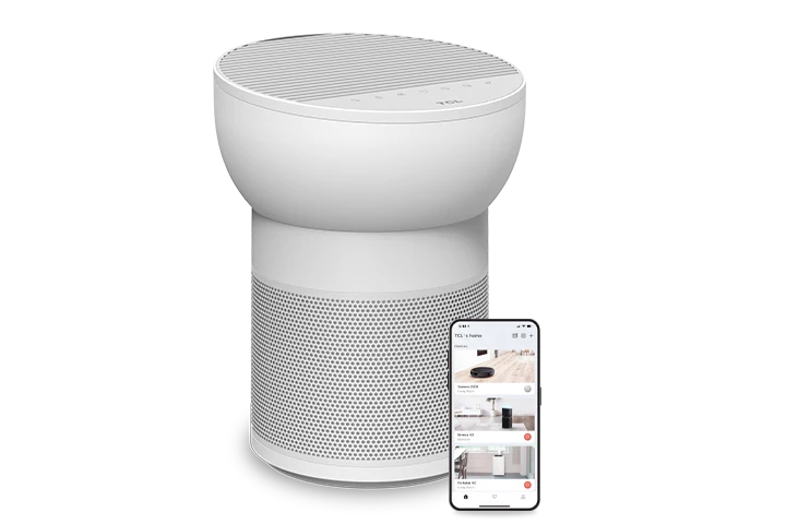 TCL Breeva A2 Smart Air Purifier with 4-Stage Filtration System - A215W