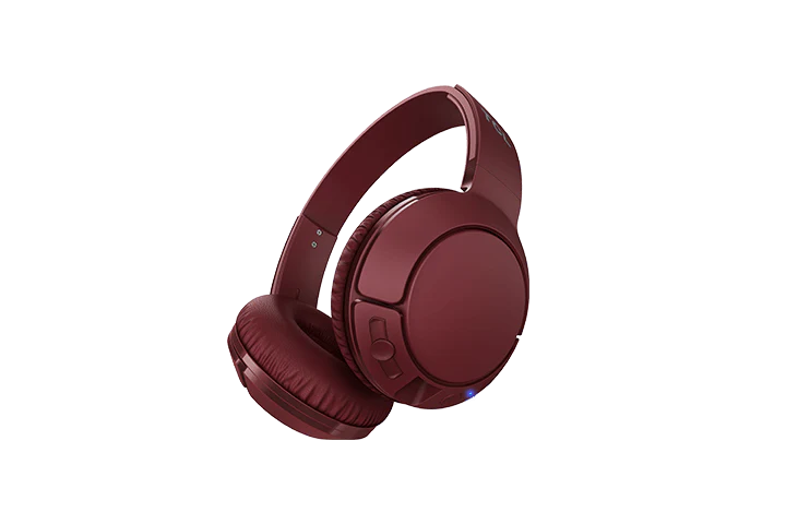 TCL Burgundy Crush Wireless On-ear Bluetooth Headphones with Mic - MTRO200BTRD