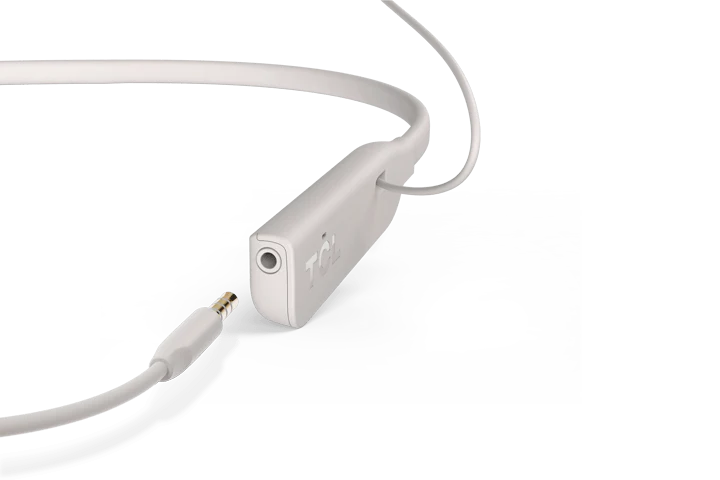 TCL Cement Gray Active Noise Cancelling In-ear Headphones with Mic - ELIT200NCWT - Image 3