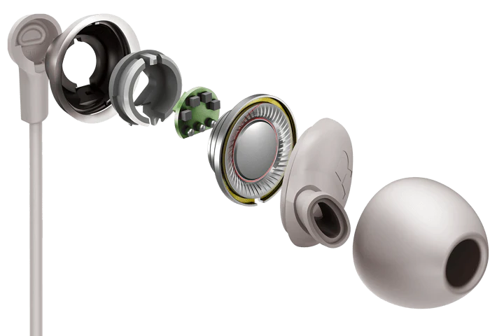 TCL Cement Gray Active Noise Cancelling In-ear Headphones with Mic - ELIT200NCWT - Image 4