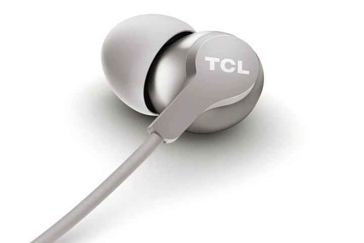 TCL Cement Gray In-ear Headphones with Mic - ELIT200WT - Image 3
