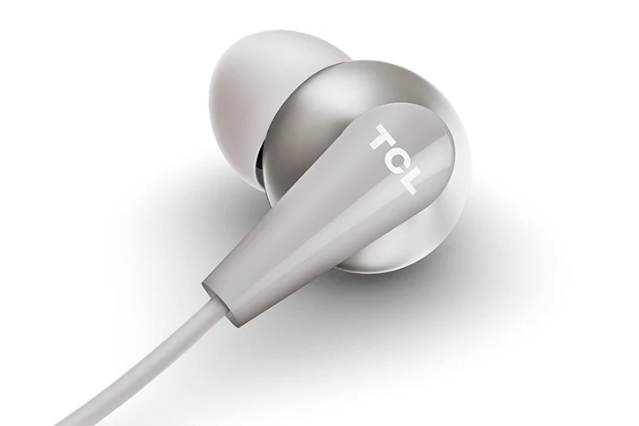 TCL Cement Gray In-ear Headphones with Mic - ELIT300WT - Image 3
