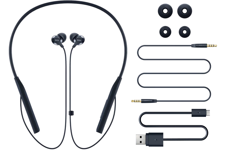 TCL Midnight Blue Active Noise Cancelling In-ear Headphones with Mic - ELIT200NCBL - Image 5