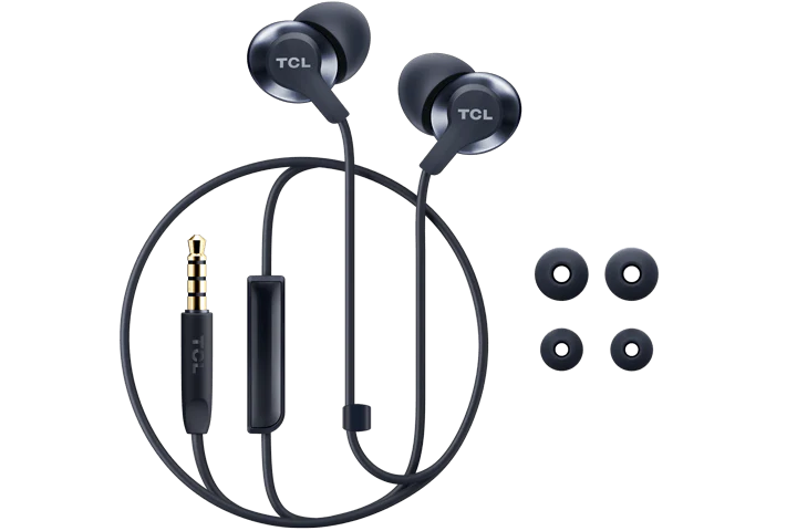 TCL Midnight Blue In-ear Headphones with Mic - ELIT200BL - Image 2