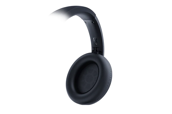 TCL Midnight Blue On-Ear Noise Cancelling Hi-Res Wireless Headphones with Built-in Mic - ELIT400NCBL - Image 4