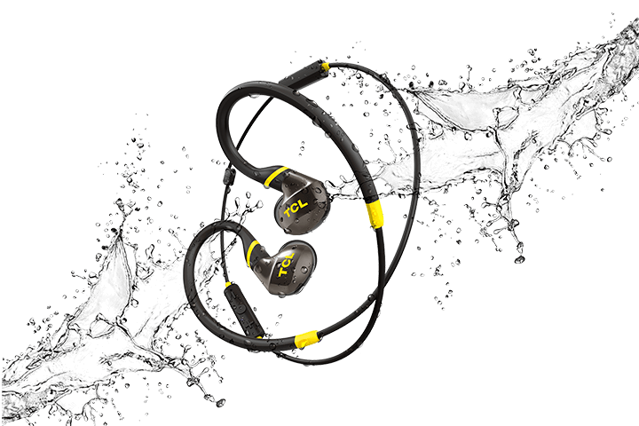 TCL Monza Black Wireless In-ear Bluetooth Headphones with Mic - ACTV100BTBK - Image 3