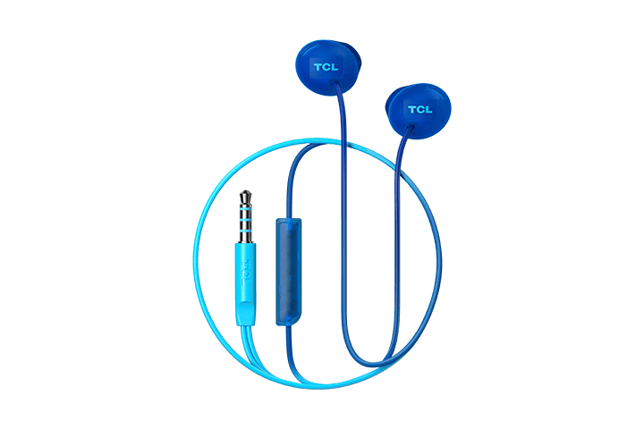 TCL Ocean Blue In-ear Headphones with Mic - SOCL200BL - Image 7