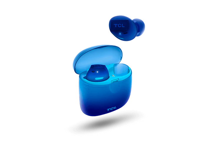 TCL Ocean Blue True Wireless In-ear Bluetooth Headphones - SOCL500TWS - Image 2
