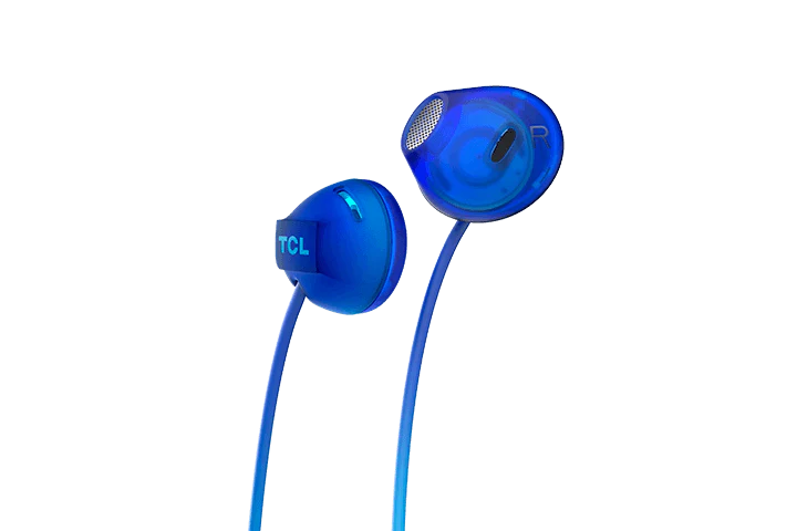 TCL Ocean Blue Wireless In-ear Bluetooth Headphones with Mic - SOCL200BTBL - Image 3