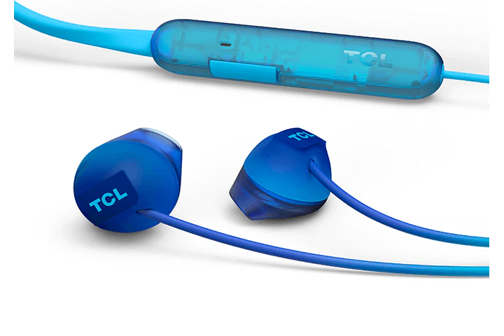 TCL Ocean Blue Wireless In-ear Bluetooth Headphones with Mic - SOCL200BTBL - Image 4