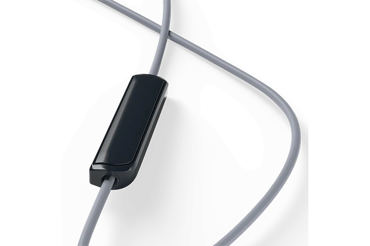 TCL Phantom Black In-ear Headphones with Mic - SOCL100BK - Image 4