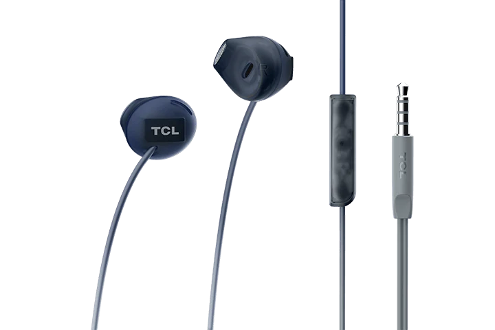TCL Phantom Black In-ear Headphones with Mic - SOCL200BK - Image 4