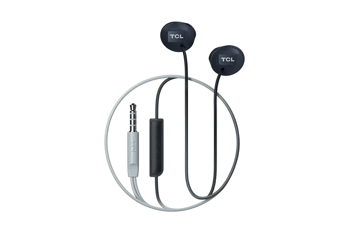 TCL Phantom Black In-ear Headphones with Mic - SOCL200BK - Image 7