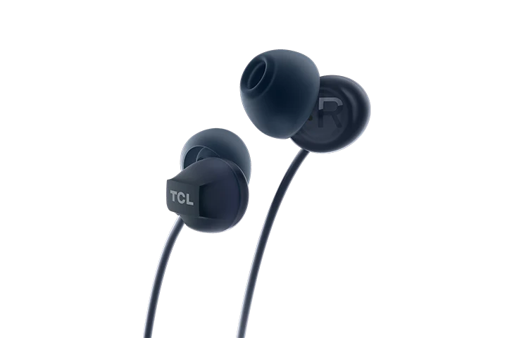 TCL Phantom Black In-ear Headphones with Mic - SOCL300BK - Image 3
