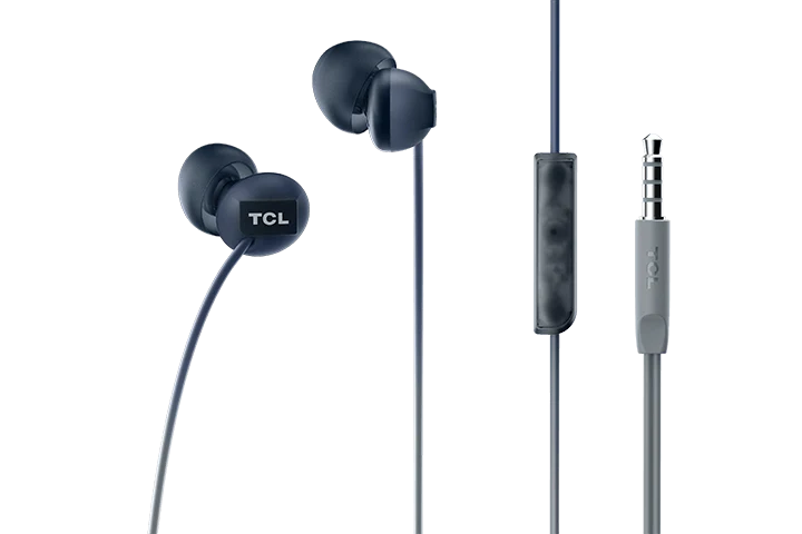 TCL Phantom Black In-ear Headphones with Mic - SOCL300BK - Image 4