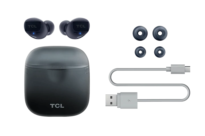 TCL Phantom black True Wireless In-ear Bluetooth Headphones - SOCL500TWS - Image 9