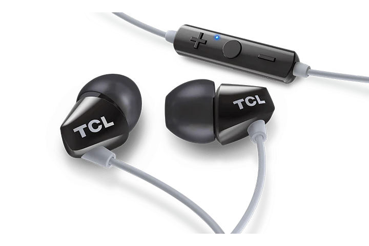 TCL Phantom Black Wireless In-ear Bluetooth Headphones with Mic - SOCL100BTBK - Image 2
