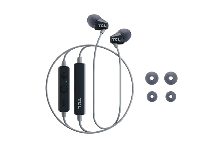 TCL Phantom Black Wireless In-ear Bluetooth Headphones with Mic - SOCL100BTBK - Image 4