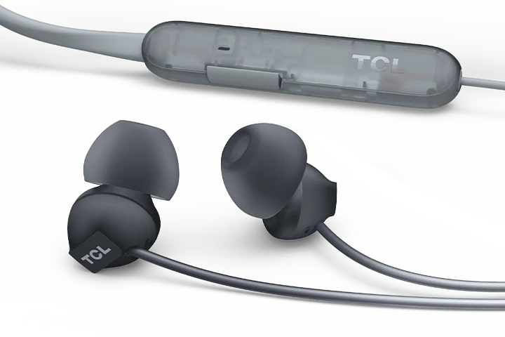 TCL Phantom Black Wireless In-ear Bluetooth Headphones with Mic - SOCL300BTBK - Image 3