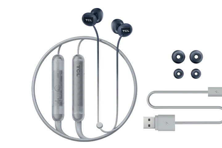 TCL Phantom Black Wireless In-ear Bluetooth Headphones with Mic - SOCL300BTBK - Image 7