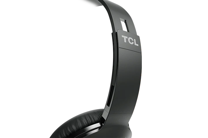 TCL Shadow Black On-ear Headphones with Mic - MTRO200BK - Image 5