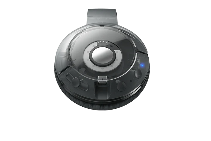 TCL Shadow Black Wireless On-ear Bluetooth Headphones with Mic - MTRO200BTBK - Image 4