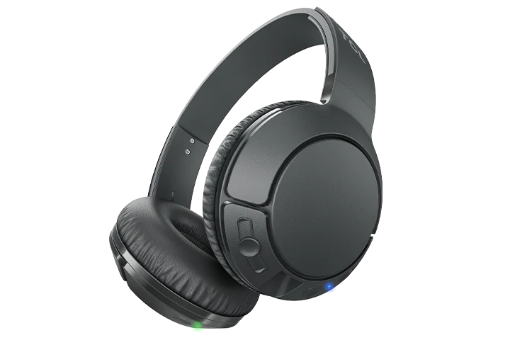 TCL Shadow Black Wireless On-ear Noise Cancelling Headphones with Mic - MTRO200NCBK