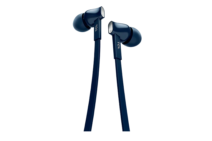TCL Slate Blue In-ear Headphones with Mic - MTRO100BL