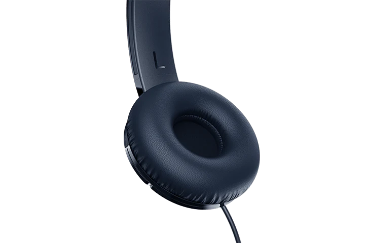 TCL Slate Blue On-ear Headphones with Mic - MTRO200BL - Image 6