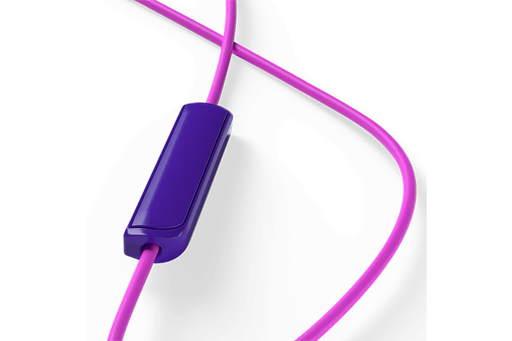 TCL Sunrise Purple In-ear Headphones with Mic - SOCL100PP - Image 4