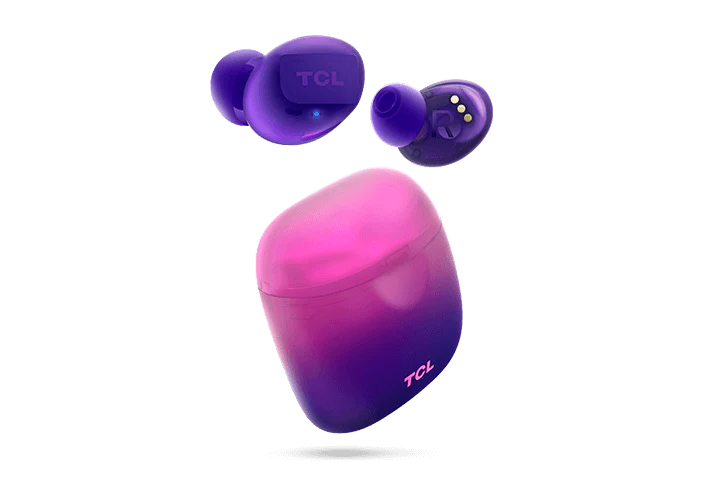 TCL Sunrise Purple True Wireless In-ear Bluetooth Headphones - SOCL500TWS