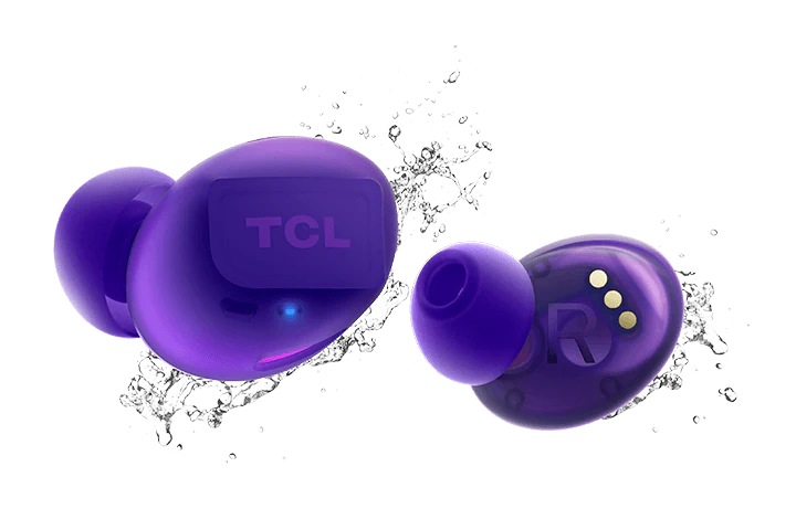 TCL Sunrise Purple True Wireless In-ear Bluetooth Headphones - SOCL500TWS - Image 7