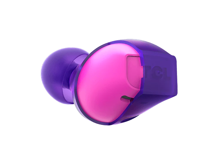 TCL Sunrise Purple True Wireless In-ear Bluetooth Headphones - SOCL500TWS - Image 8
